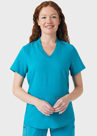 Landau Forward Women's 3 Pocket V-Neck Scrub Top