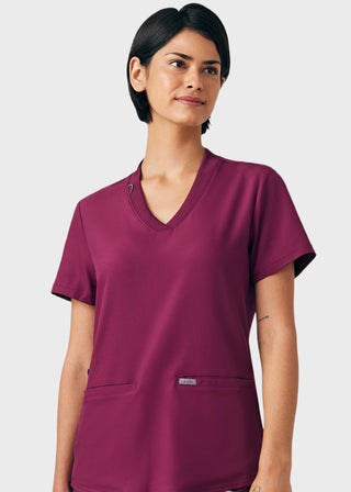 Landau Forward Women's 3 Pocket V-Neck Scrub Top