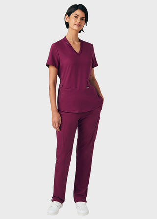 Landau Forward Women's 3 Pocket V-Neck Scrub Top