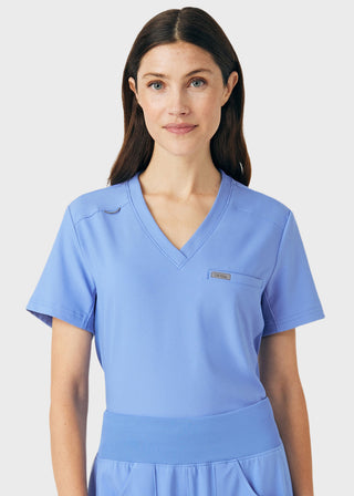 Landau Forward Women's 2 Pocket V-Neck Scrub Top