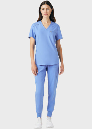 Landau Forward Women's 2 Pocket V-Neck Scrub Top