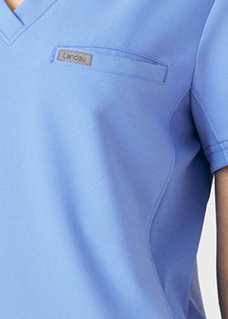 Landau Forward Women's 2 Pocket V-Neck Scrub Top