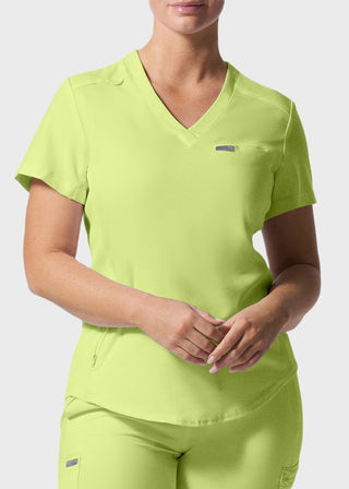 Landau Forward Women's 2 Pocket V-Neck Scrub Top