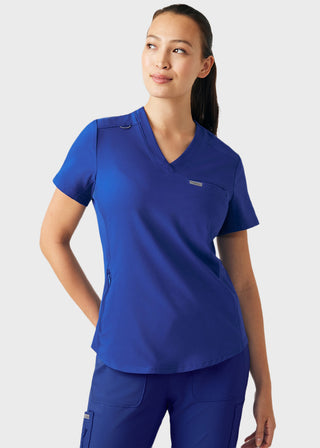 Landau Forward Women's 2 Pocket V-Neck Scrub Top