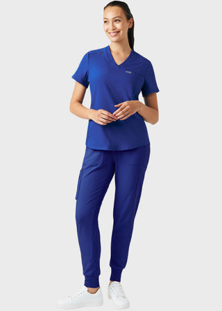 Landau Forward Women's 2 Pocket V-Neck Scrub Top