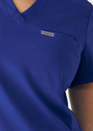 Landau Forward Women's 2 Pocket V-Neck Scrub Top