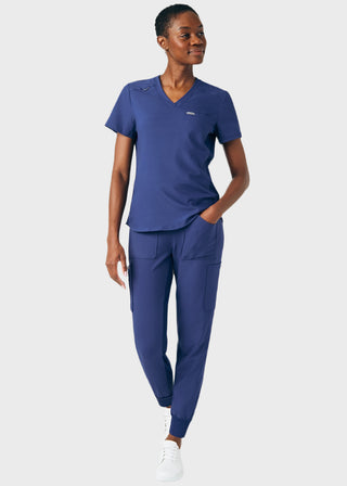 Landau Forward Women's 2 Pocket V-Neck Scrub Top