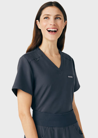 Landau Forward Women's 2 Pocket V-Neck Scrub Top