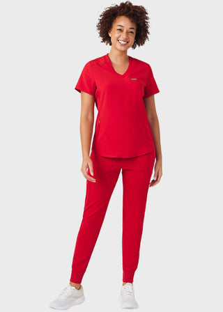 Landau Forward Women's 2 Pocket V-Neck Scrub Top