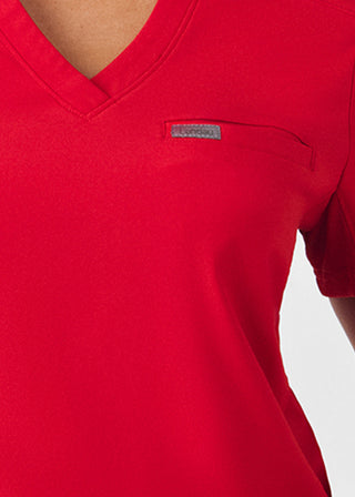 Landau Forward Women's 2 Pocket V-Neck Scrub Top