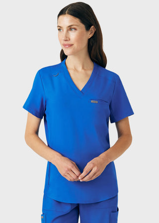 Landau Forward Women's 2 Pocket V-Neck Scrub Top