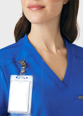 Landau Forward Women's 2 Pocket V-Neck Scrub Top