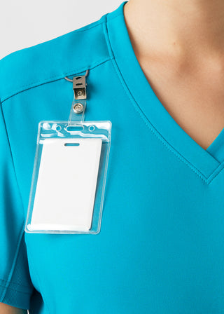 Landau Forward Women's 2 Pocket V-Neck Scrub Top