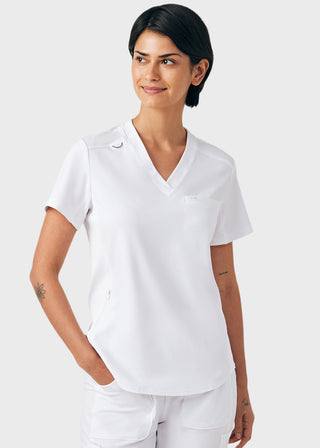 Landau Forward Women's 2 Pocket V-Neck Scrub Top