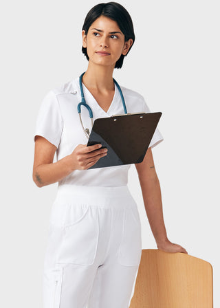 Landau Forward Women's 2 Pocket V-Neck Scrub Top