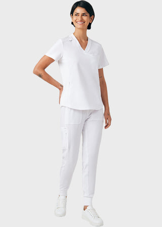 Landau Forward Women's 2 Pocket V-Neck Scrub Top
