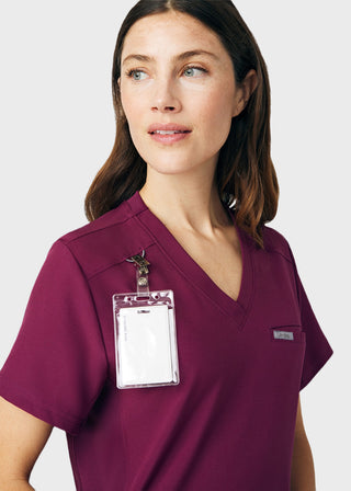 Landau Forward Women's 2 Pocket V-Neck Scrub Top