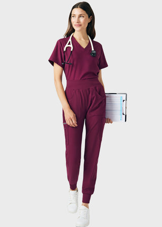 Landau Forward Women's 2 Pocket V-Neck Scrub Top