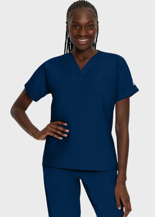 Landau Unisex No Pocket V-Neck Scrub Top