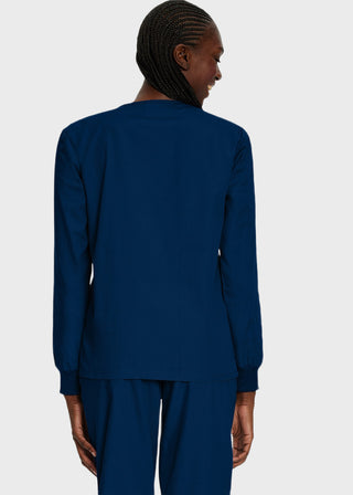 Landau Unisex No Pocket V-Neck Long Sleeve Scrub Top