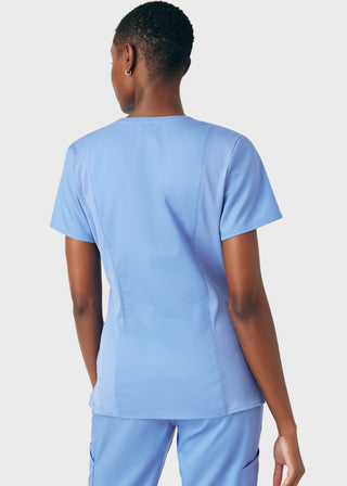 Landau ProFlex Women's 3 Pocket V-Neck Scrub Top