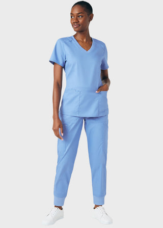 Landau ProFlex Women's 3 Pocket V-Neck Scrub Top