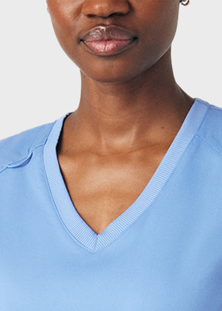 Landau ProFlex Women's 3 Pocket V-Neck Scrub Top
