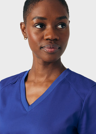 Landau ProFlex Women's 3 Pocket V-Neck Scrub Top