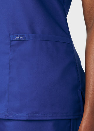 Landau ProFlex Women's 3 Pocket V-Neck Scrub Top