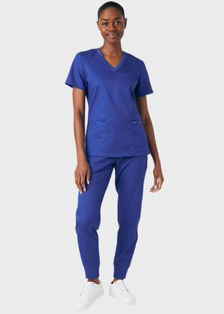 Landau ProFlex Women's 3 Pocket V-Neck Scrub Top