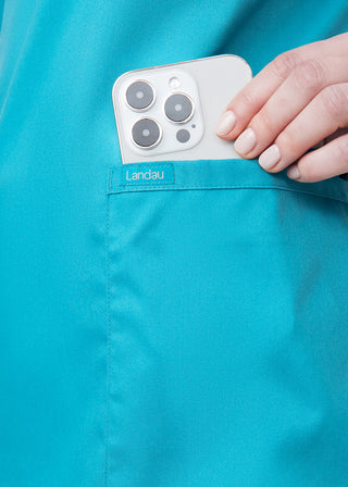 Landau ProFlex Women's 3 Pocket V-Neck Scrub Top