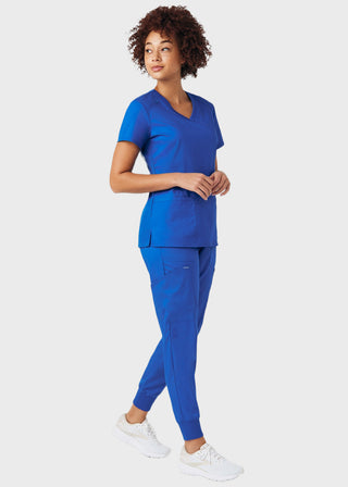 Landau ProFlex Women's 3 Pocket V-Neck Scrub Top