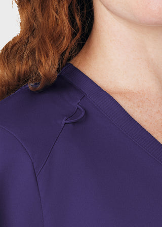 Landau ProFlex Women's 3 Pocket V-Neck Scrub Top