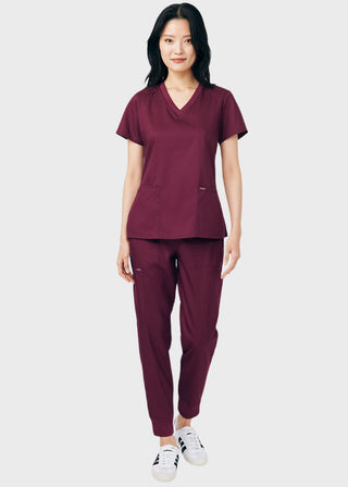 Landau ProFlex Women's 3 Pocket V-Neck Scrub Top