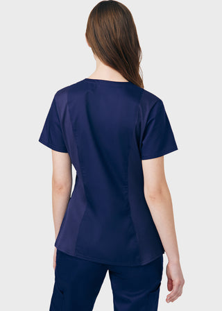 Landau ProFlex Women's 3 Pocket V-Neck Scrub Top