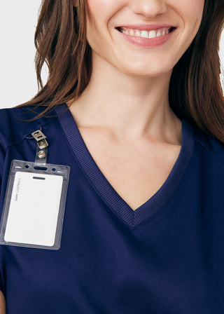 Landau ProFlex Women's 3 Pocket V-Neck Scrub Top