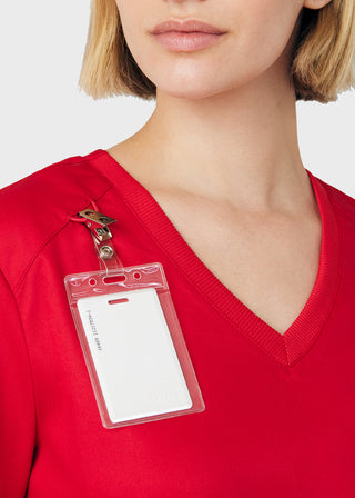 Landau ProFlex Women's 3 Pocket V-Neck Scrub Top