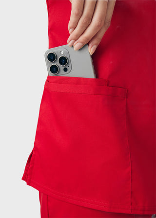 Landau ProFlex Women's 3 Pocket V-Neck Scrub Top