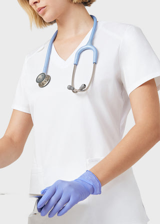 Landau ProFlex Women's 3 Pocket V-Neck Scrub Top