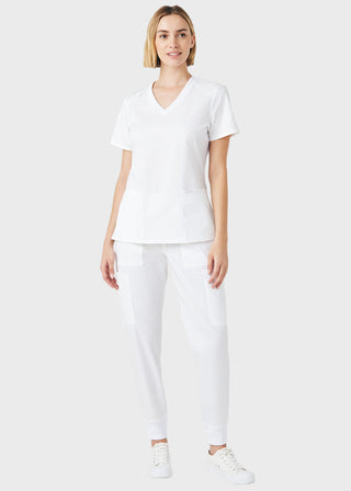 Landau ProFlex Women's 3 Pocket V-Neck Scrub Top