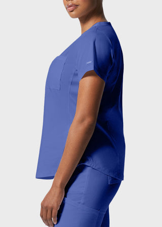 Landau ProFlex Women's 2 Pocket V-Neck Scrub Top