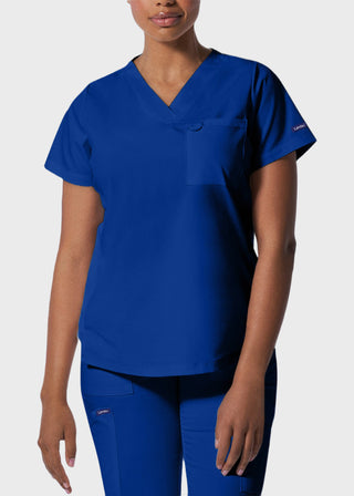 Landau ProFlex Women's 2 Pocket V-Neck Scrub Top