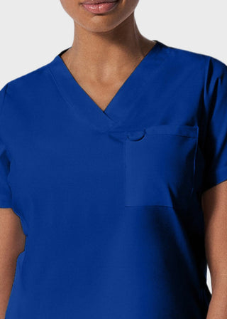 Landau ProFlex Women's 2 Pocket V-Neck Scrub Top