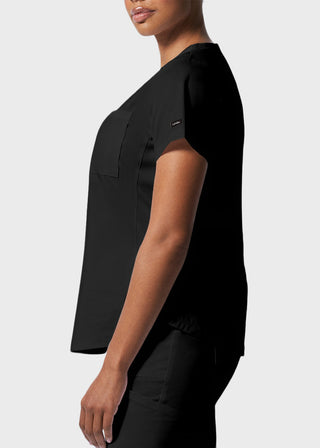 Landau ProFlex Women's 2 Pocket V-Neck Scrub Top