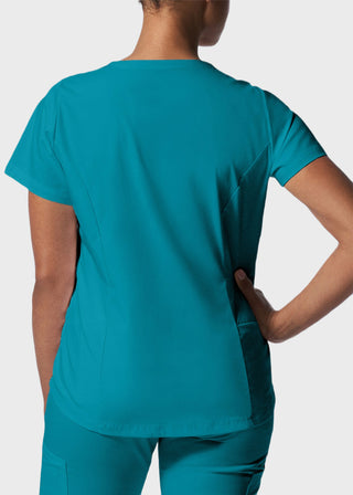 Landau ProFlex Women's 2 Pocket V-Neck Scrub Top