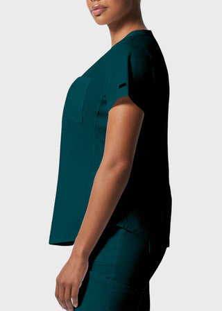 Landau ProFlex Women's 2 Pocket V-Neck Scrub Top