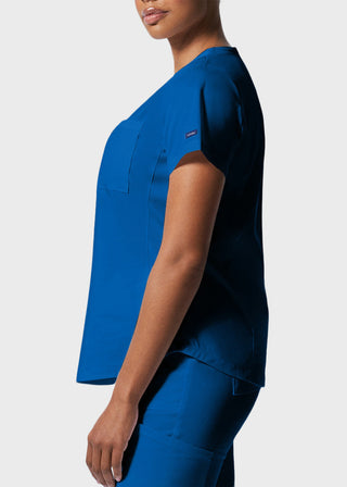 Landau ProFlex Women's 2 Pocket V-Neck Scrub Top