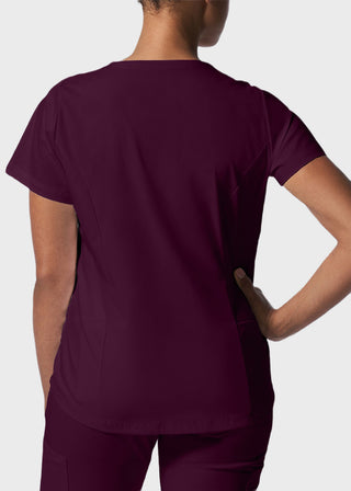 Landau ProFlex Women's 2 Pocket V-Neck Scrub Top