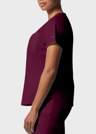 Landau ProFlex Women's 2 Pocket V-Neck Scrub Top