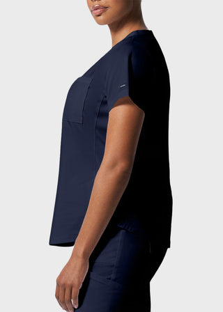Landau ProFlex Women's 2 Pocket V-Neck Scrub Top
